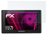 Glasfolie atFoliX kompatibel mit Garmin DriveAssist 51 LMT-S, 9H Hybrid-Glass FX
