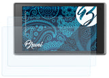Schutzfolie Bruni kompatibel mit Garmin DriveLuxe 50LMT-D, glasklare (2X)