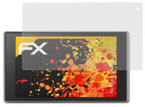 Panzerfolie atFoliX kompatibel mit Garmin DriveLuxe 50LMT-D, entspiegelnde und stoßdämpfende FX (3X)