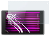 Glasfolie atFoliX kompatibel mit Garmin DriveLuxe 51 LMT-S, 9H Hybrid-Glass FX