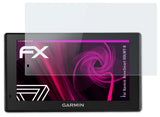Glasfolie atFoliX kompatibel mit Garmin DriveSmart 60LMT-D, 9H Hybrid-Glass FX