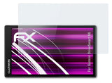 Glasfolie atFoliX kompatibel mit Garmin DriveSmart 66, 9H Hybrid-Glass FX