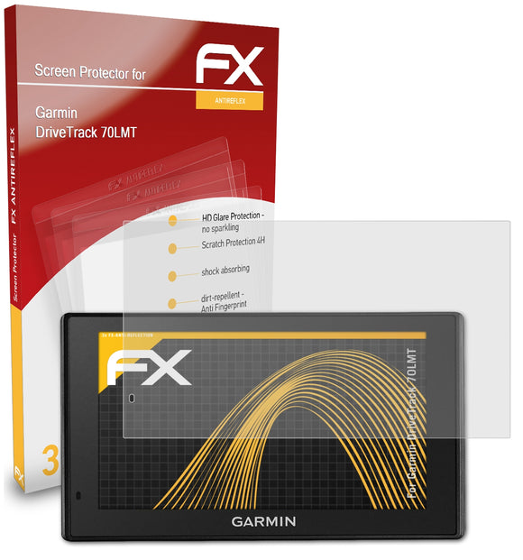 atFoliX FX-Antireflex Displayschutzfolie für Garmin DriveTrack 70LMT