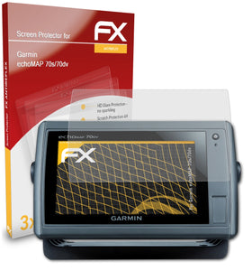 atFoliX FX-Antireflex Displayschutzfolie für Garmin echoMAP 70s/70dv