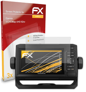 atFoliX FX-Antireflex Displayschutzfolie für Garmin ECHOMap UHD 62cv