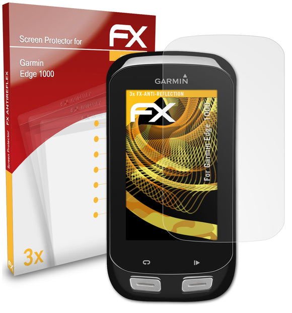 atFoliX FX-Antireflex Displayschutzfolie für Garmin Edge 1000