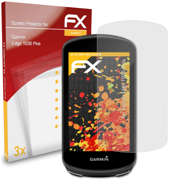 atFoliX FX-Antireflex Displayschutzfolie für Garmin Edge 1030 Plus