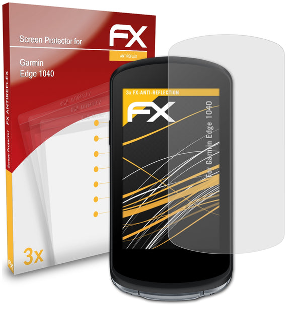 atFoliX FX-Antireflex Displayschutzfolie für Garmin Edge 1040