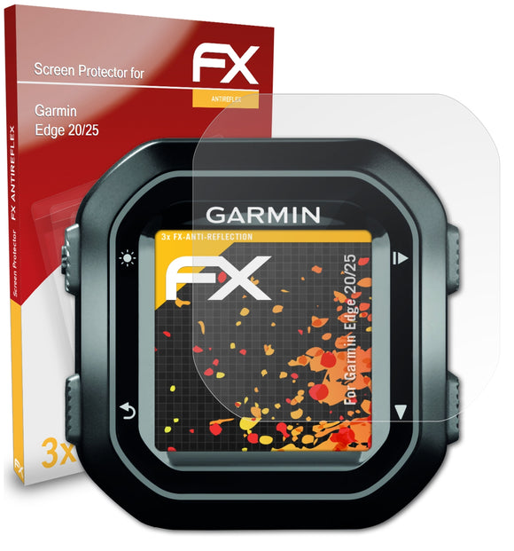 atFoliX FX-Antireflex Displayschutzfolie für Garmin Edge 20/25