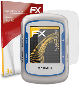 atFoliX FX-Antireflex Displayschutzfolie für Garmin Edge 500