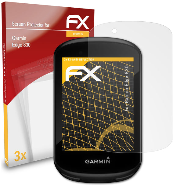 atFoliX FX-Antireflex Displayschutzfolie für Garmin Edge 830
