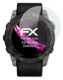 Glasfolie atFoliX kompatibel mit Garmin Enduro 2, 9H Hybrid-Glass FX