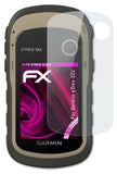 Glasfolie atFoliX kompatibel mit Garmin eTrex 32x, 9H Hybrid-Glass FX