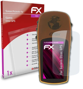 atFoliX FX-Hybrid-Glass Panzerglasfolie für Garmin Etrex GPS