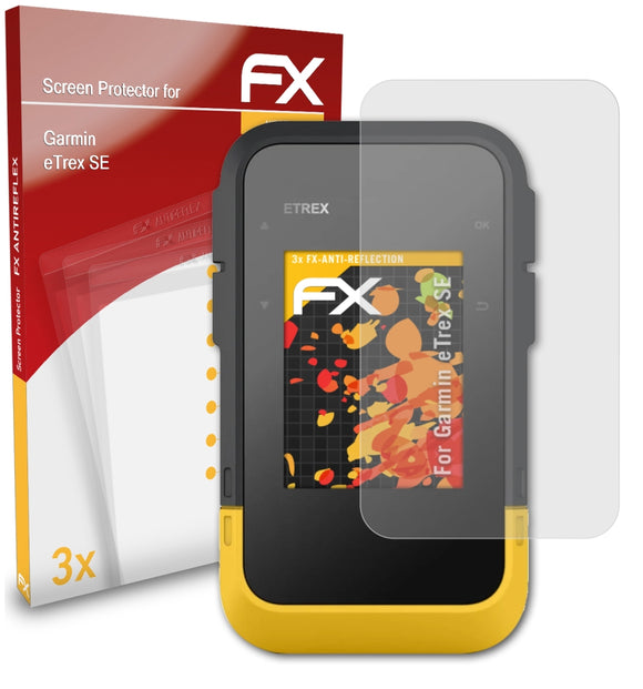 atFoliX FX-Antireflex Displayschutzfolie für Garmin eTrex SE