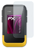 Glasfolie atFoliX kompatibel mit Garmin eTrex SE, 9H Hybrid-Glass FX