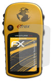 Panzerfolie atFoliX kompatibel mit Garmin Etrex Venture CX, entspiegelnde und stoßdämpfende FX (3X)