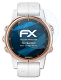 Schutzfolie atFoliX kompatibel mit Garmin Fenix  5S Plus 42 mm, ultraklare FX (3X)