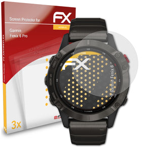 atFoliX FX-Antireflex Displayschutzfolie für Garmin Fenix 6 Pro