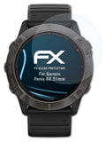 Schutzfolie atFoliX kompatibel mit Garmin Fenix 6X 51mm, ultraklare FX (3X)