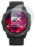 Glasfolie atFoliX kompatibel mit Garmin Fenix 6X 51mm, 9H Hybrid-Glass FX