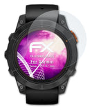 Glasfolie atFoliX kompatibel mit Garmin Fenix 7 Pro 47 mm, 9H Hybrid-Glass FX