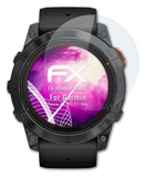 Glasfolie atFoliX kompatibel mit Garmin Fenix 7X Pro 51 mm, 9H Hybrid-Glass FX