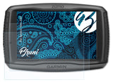 Schutzfolie Bruni kompatibel mit Garmin fleet 590, glasklare (2X)