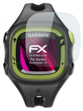 Glasfolie atFoliX kompatibel mit Garmin Forerunner 15, 9H Hybrid-Glass FX