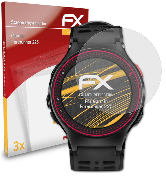 atFoliX FX-Antireflex Displayschutzfolie für Garmin Forerunner 225