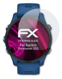 Glasfolie atFoliX kompatibel mit Garmin Forerunner 255, 9H Hybrid-Glass FX
