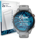 Bruni Basics-Clear Displayschutzfolie für Garmin Forerunner 255S