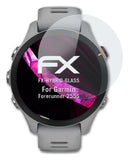Glasfolie atFoliX kompatibel mit Garmin Forerunner 255S, 9H Hybrid-Glass FX