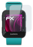 Glasfolie atFoliX kompatibel mit Garmin Forerunner 30, 9H Hybrid-Glass FX