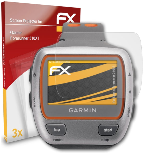 atFoliX FX-Antireflex Displayschutzfolie für Garmin Forerunner 310XT
