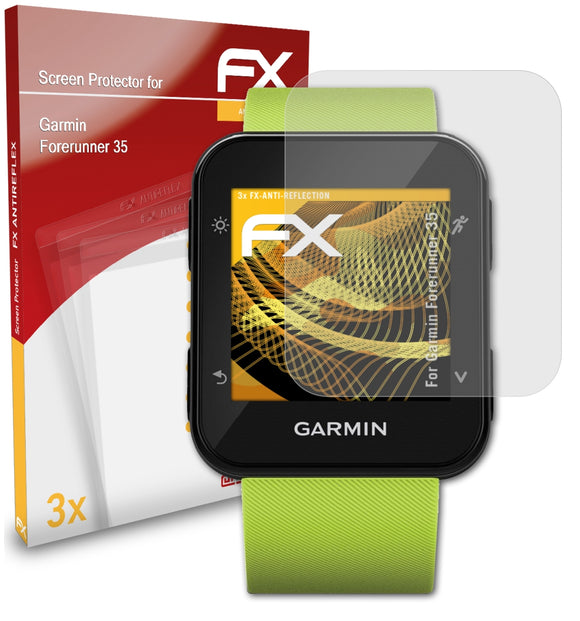 atFoliX FX-Antireflex Displayschutzfolie für Garmin Forerunner 35