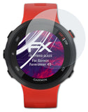 Glasfolie atFoliX kompatibel mit Garmin Forerunner 45, 9H Hybrid-Glass FX
