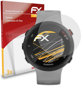 atFoliX FX-Antireflex Displayschutzfolie für Garmin Forerunner 45 Plus