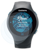Schutzfolie Bruni kompatibel mit Garmin Forerunner 610, glasklare (2X)