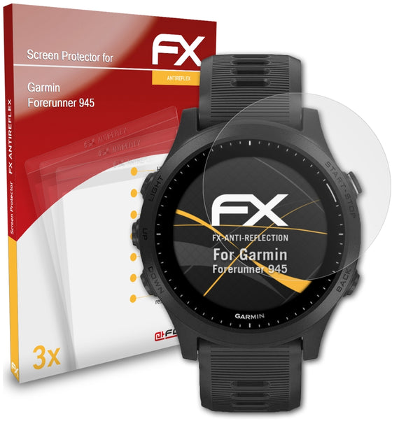 atFoliX FX-Antireflex Displayschutzfolie für Garmin Forerunner 945