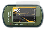 Panzerfolie atFoliX kompatibel mit Garmin Foretrex 401, entspiegelnde und stoßdämpfende FX (3X)