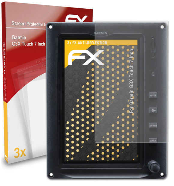 atFoliX FX-Antireflex Displayschutzfolie für Garmin G3X Touch (7 Inch)