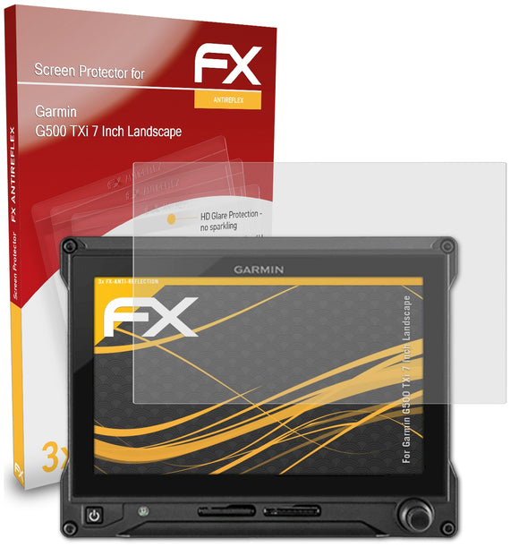 atFoliX FX-Antireflex Displayschutzfolie für Garmin G500 TXi (7 Inch Landscape)