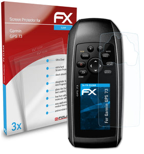 atFoliX FX-Clear Schutzfolie für Garmin GPS 73