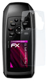 Glasfolie atFoliX kompatibel mit Garmin GPS 73, 9H Hybrid-Glass FX