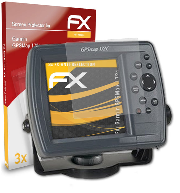 atFoliX FX-Antireflex Displayschutzfolie für Garmin GPSMap 172c