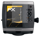 Panzerfolie atFoliX kompatibel mit Garmin GPSMap 421s, entspiegelnde und stoßdämpfende FX (3X)