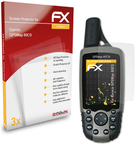 atFoliX FX-Antireflex Displayschutzfolie für Garmin GPSMap 60CS