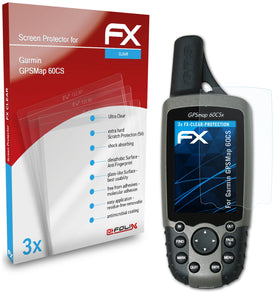 atFoliX FX-Clear Schutzfolie für Garmin GPSMap 60CS