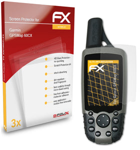 atFoliX FX-Antireflex Displayschutzfolie für Garmin GPSMap 60CX